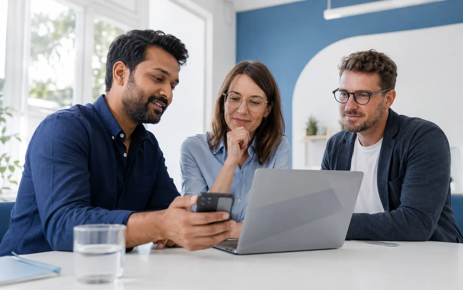 Product experts collaborating