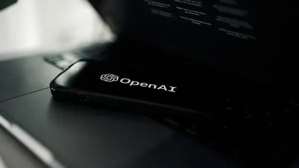 Laptop screen displaying the ChatGPT interface