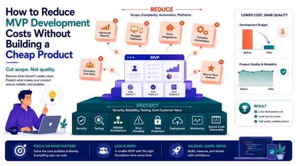 How to Reduce MVP Development Costs Without Building a Cheap Product