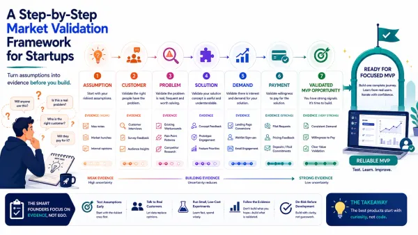 A Step-by-Step Market Validation Framework for Startups