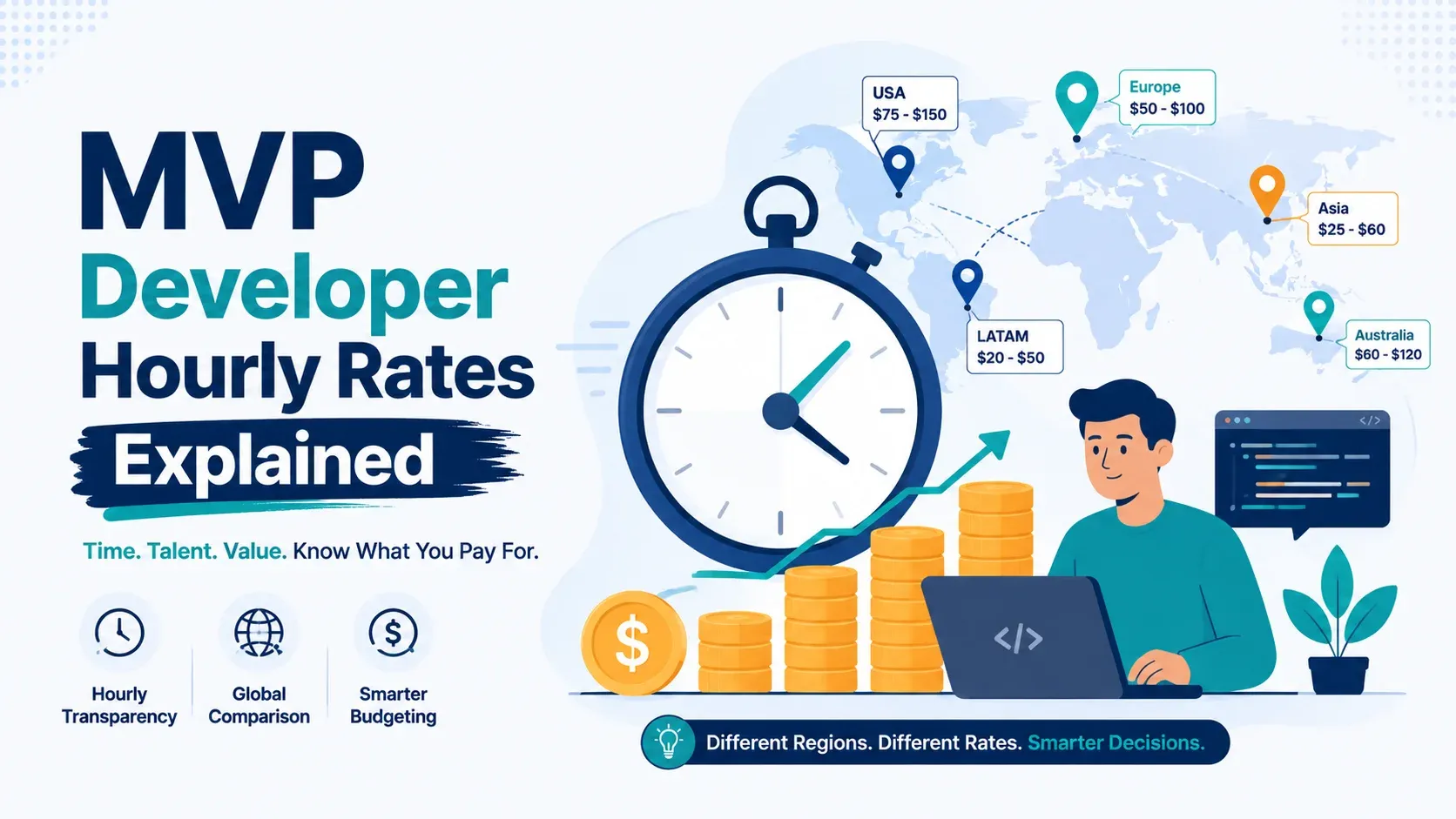 How Much Do MVP Developers Charge? Hourly Rates Explained