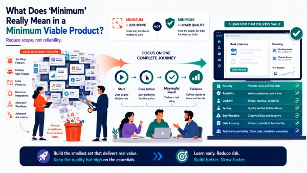 MVP vs MMP vs MLP : quelle étape de produit construisez-vous